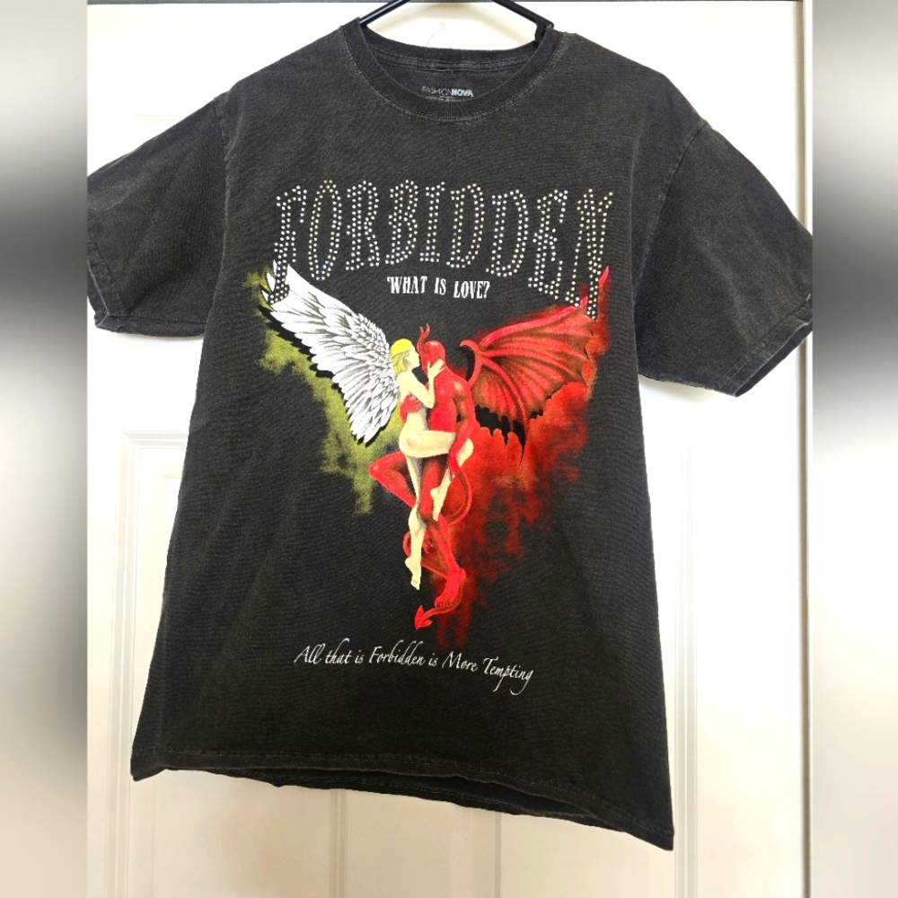 Oversized Forbidden What Is Love Shirt